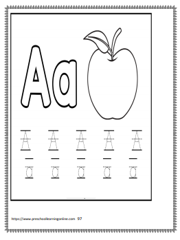 a worksheet for preschoolers