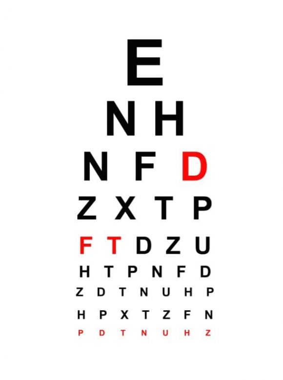 a3 printable eye chart