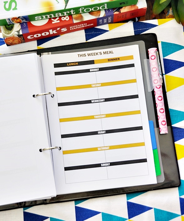 a5 grocery list printable