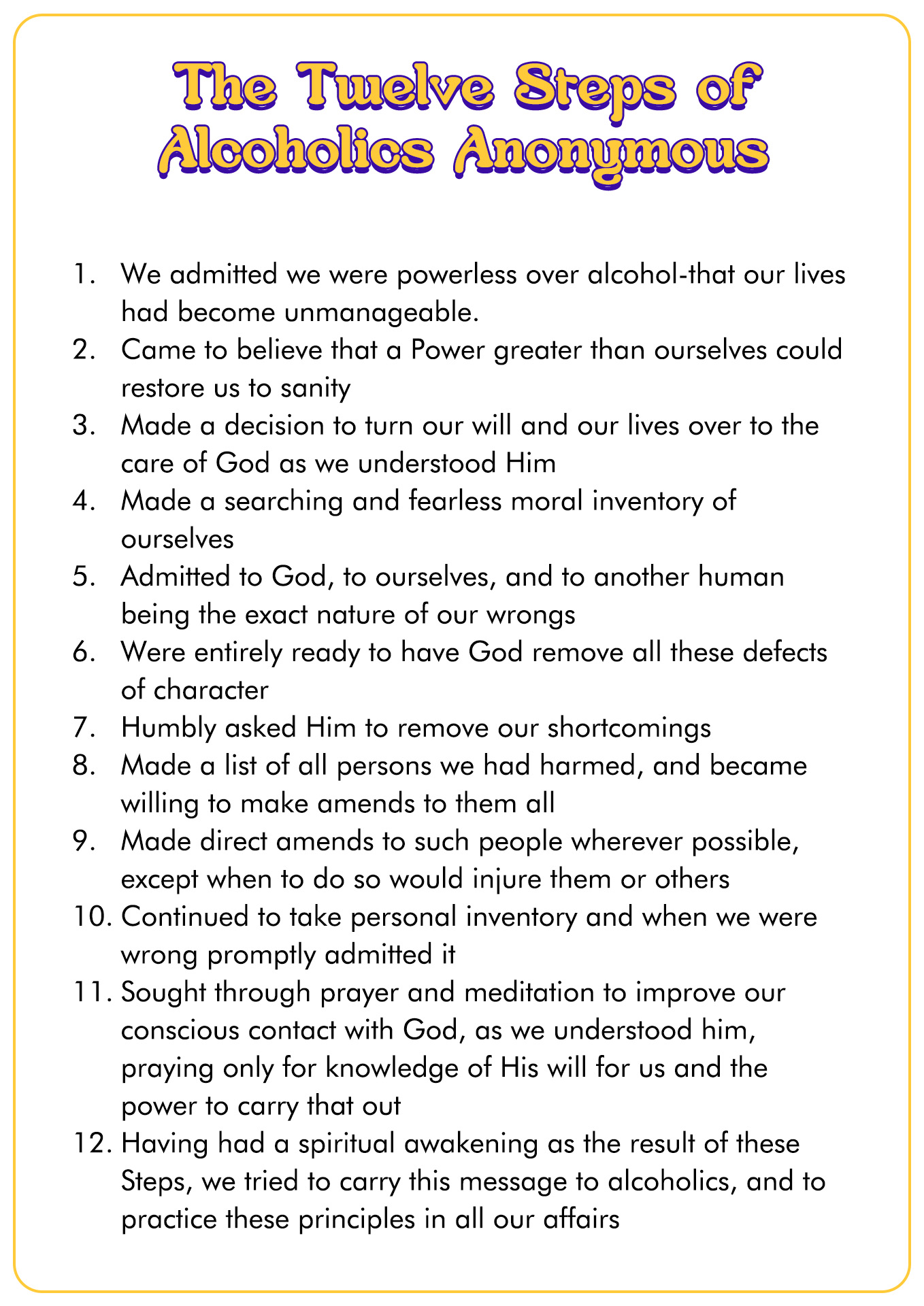 15 12 Step Recovery Worksheets - Free PDF at worksheeto.com
