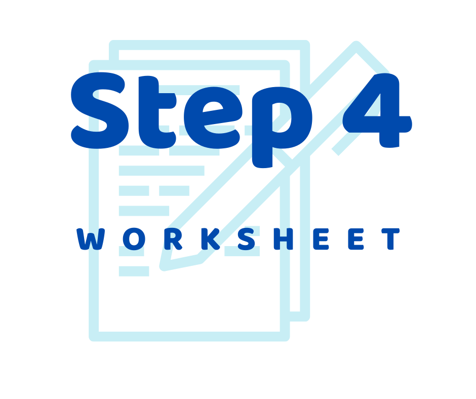 AA Step 4 Worksheet Inventory Guide (Excel Sheet) | Sober Speak