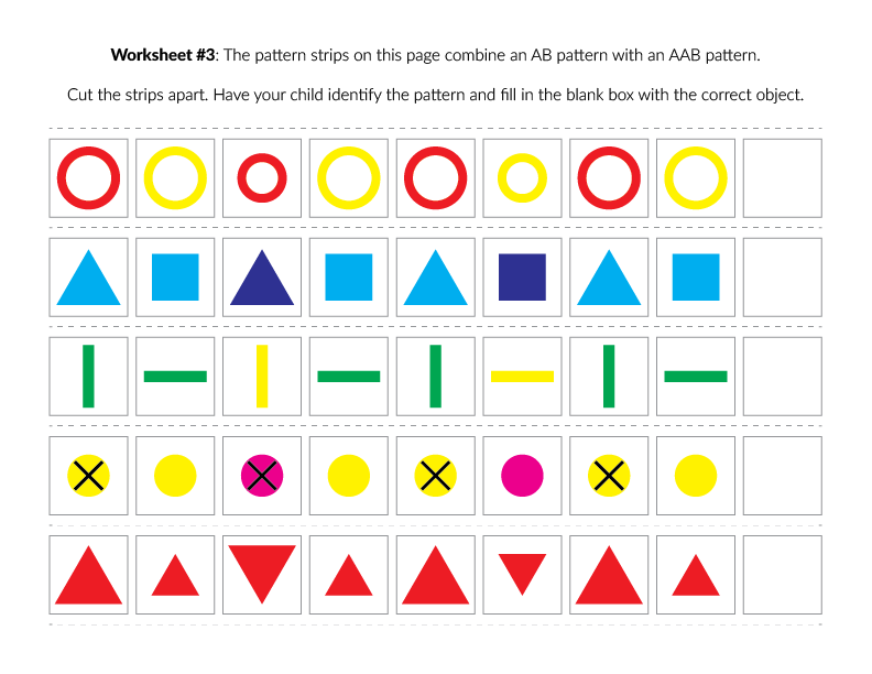 ABAB patterns 3 worksheet | Live Worksheets - Worksheets Library