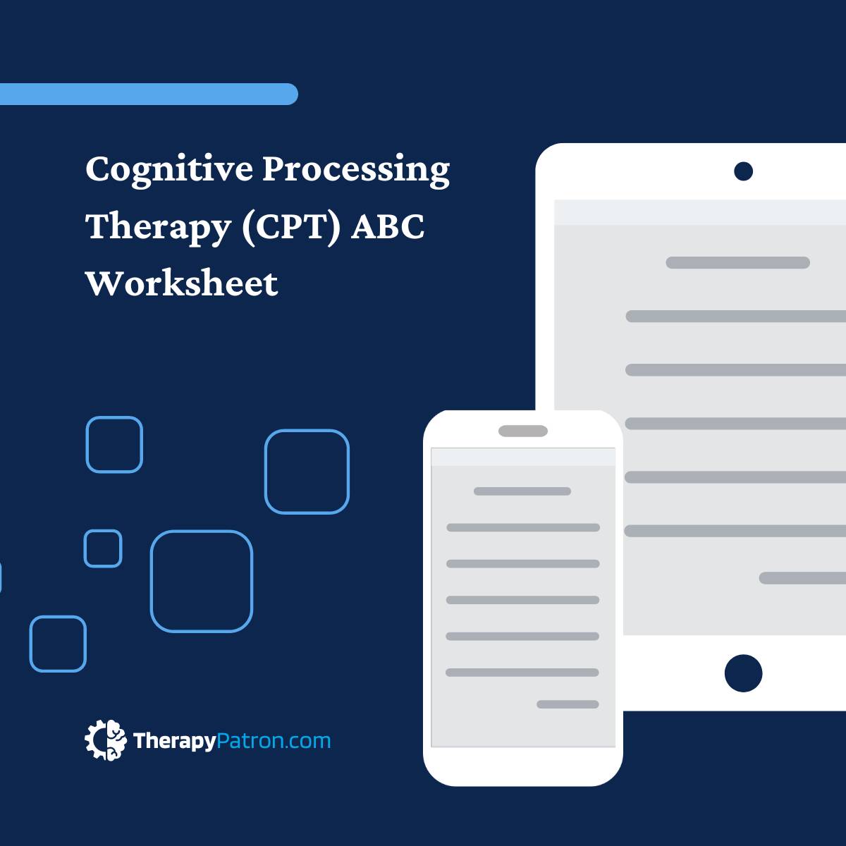 Cognitive Processing Therapy (CPT) ABC Worksheet (Editable, Fillable,  Printable PDF)