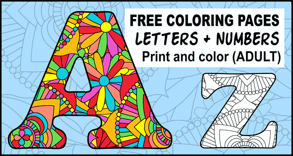 ABC Coloring Pages (Free Alphabet &amp; Letter Colouring Sheets) – DIY ...