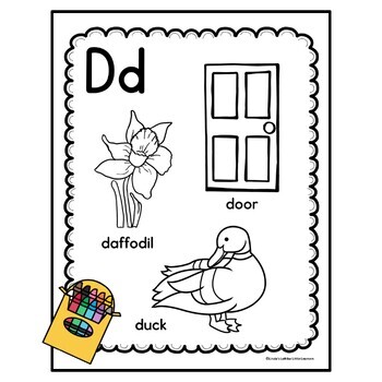 ABC Coloring Book Printables | Worksheets for Preschool worksheets library