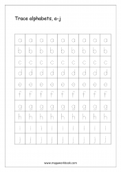 abc dotted worksheet