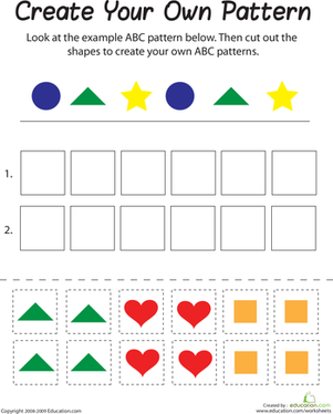ABC Pattern | Worksheet 