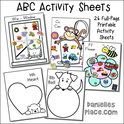 abc preschool worksheet printables free