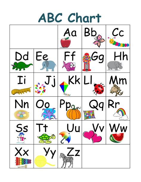 Alphabet Print Out Letters