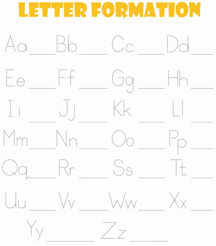 3 Free Printable Preschool ABC Worksheets - Freebie Finding Mom