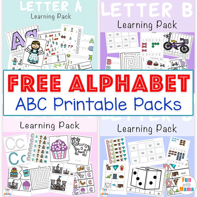 ? FREE Animal Alphabet Worksheets for Preschoolers