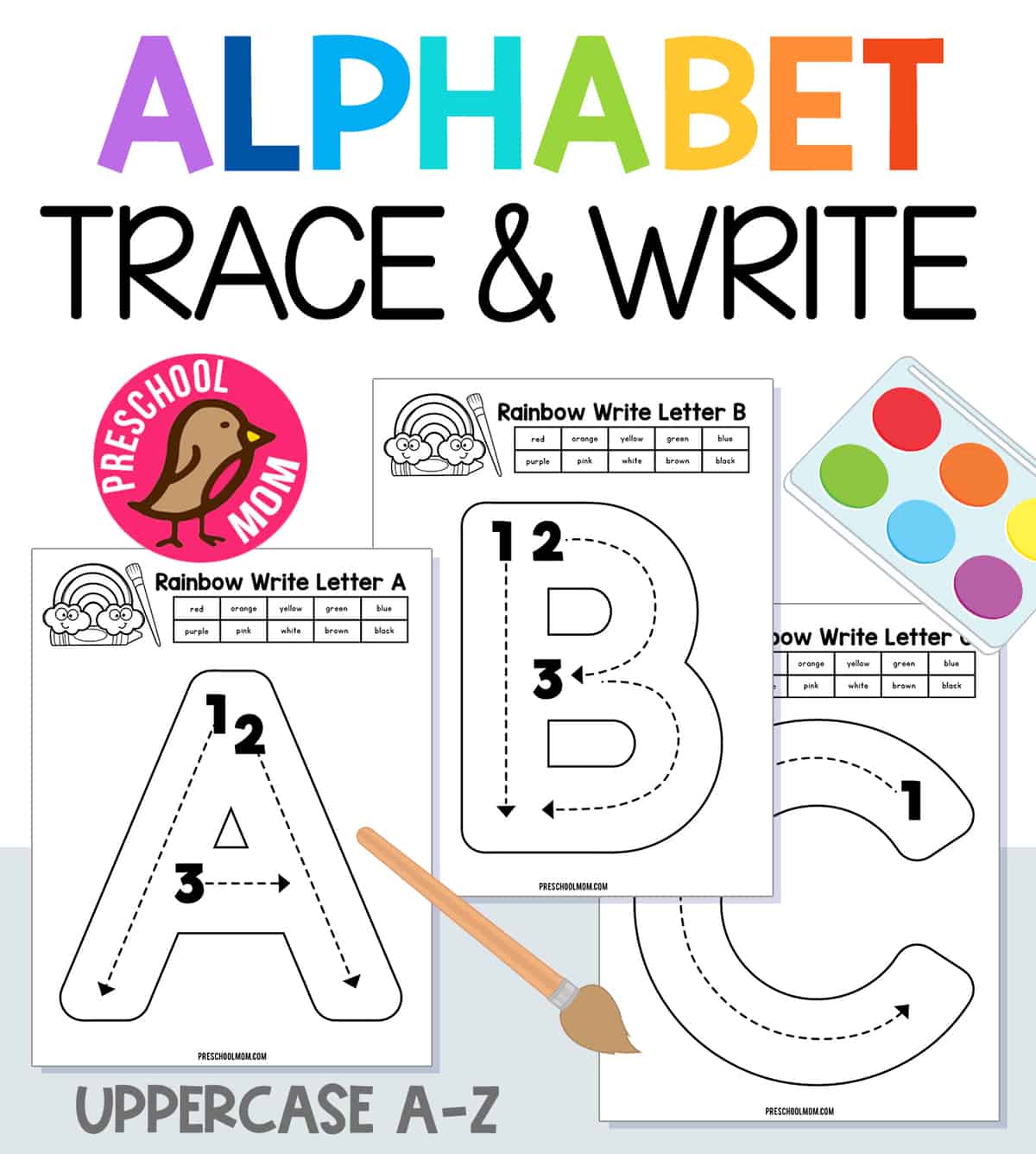 abc tracing worksheet for