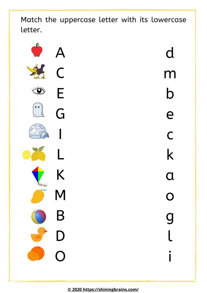 Alphabet Worksheets for Kids - Free ABC Kindergarten Worksheets