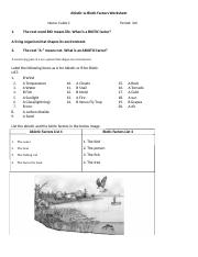 abiotic and biotic factors worksheet