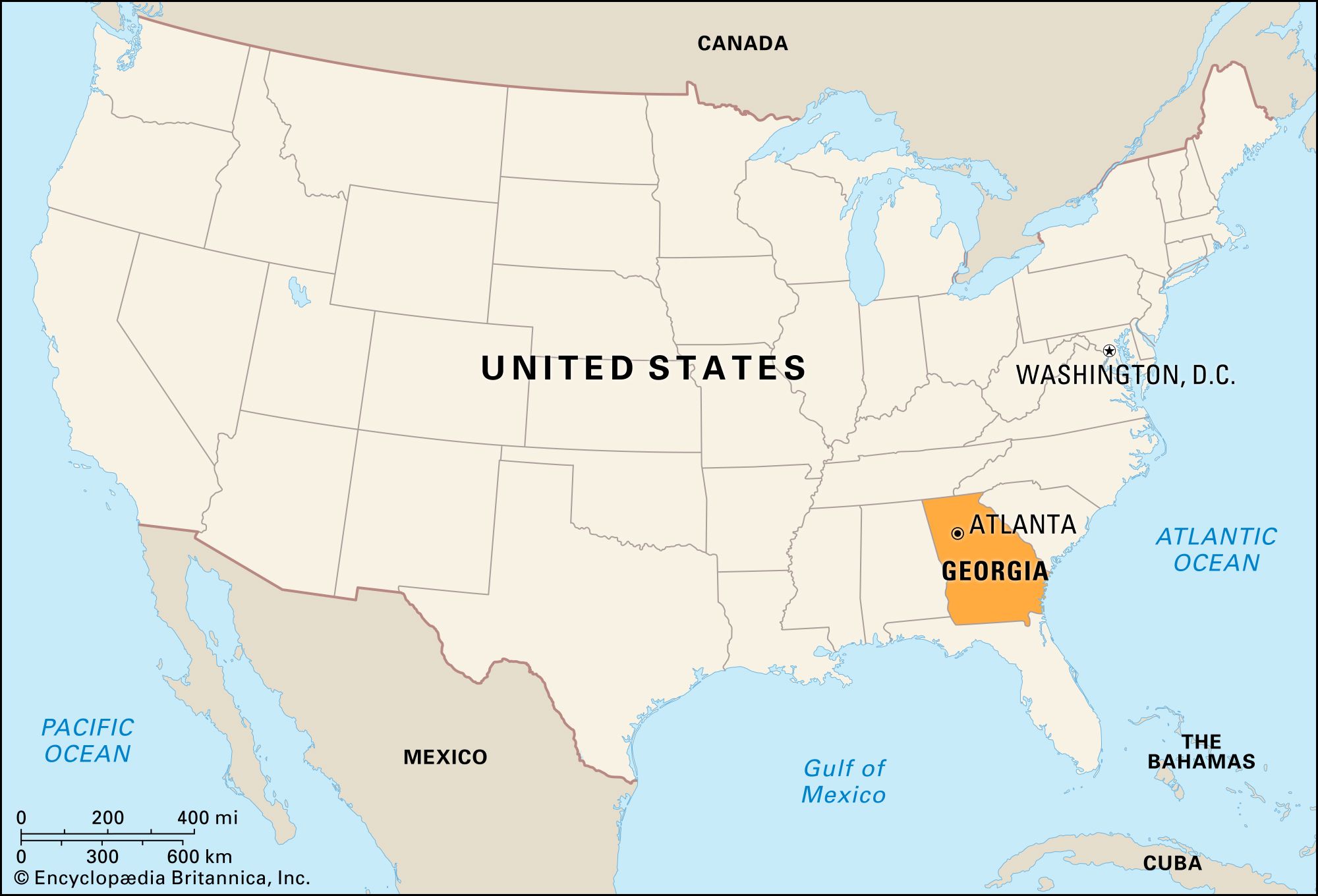 Georgia | History, Flag, Facts, Maps, &  Points of Interest ...