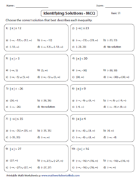 absolute value inequalities worksheet answers
