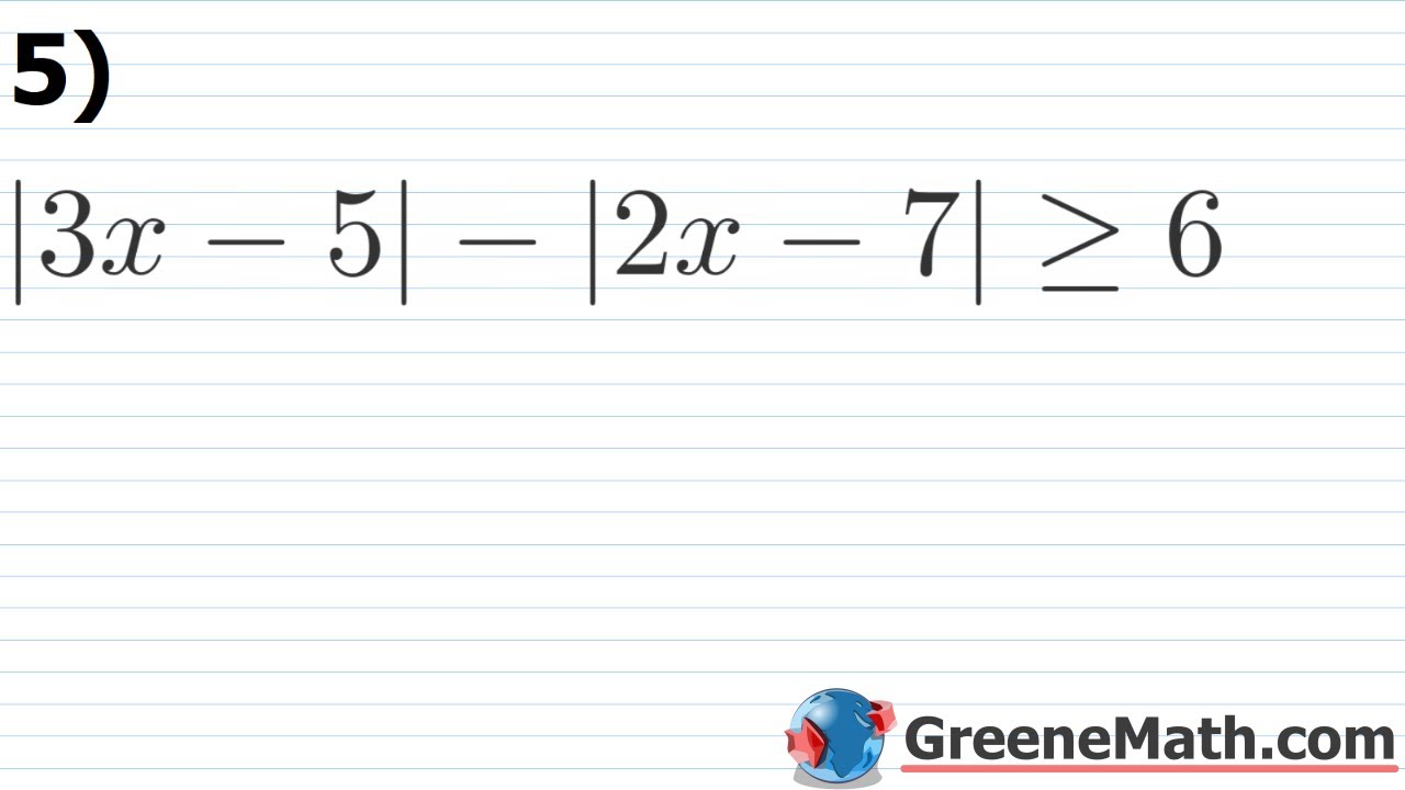 absolute value inequalities worksheet answers