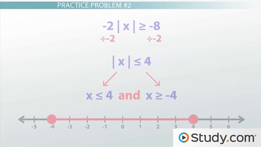 absolute value inequalities worksheet answers