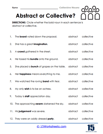 Collective Nouns Worksheets - 15 Worksheets Library