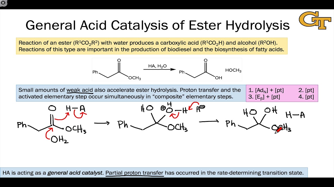 01.09 General Acid Catalysis