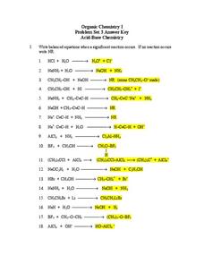 Acid Base Reactions Lesson Plans &  Worksheets Reviewed by Teachers