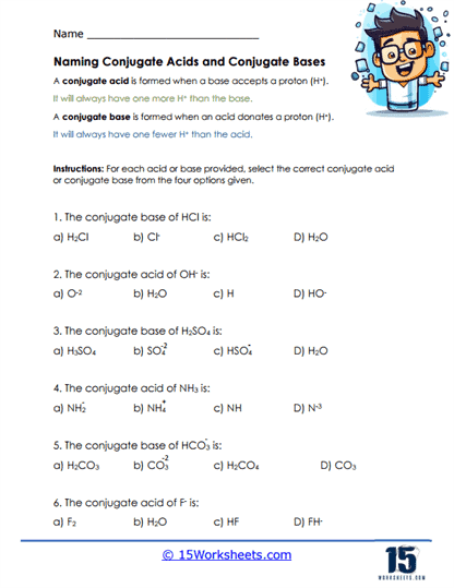 acids and bases worksheet nursing