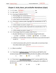 acids and bases worksheet nursing