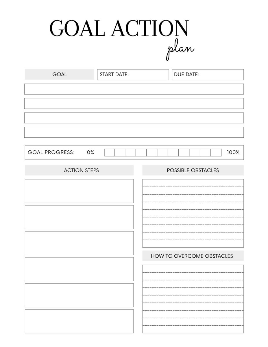10 Free Printable Goal-Setting Worksheets - Parade
