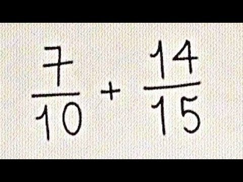 add two fractions with different denominators