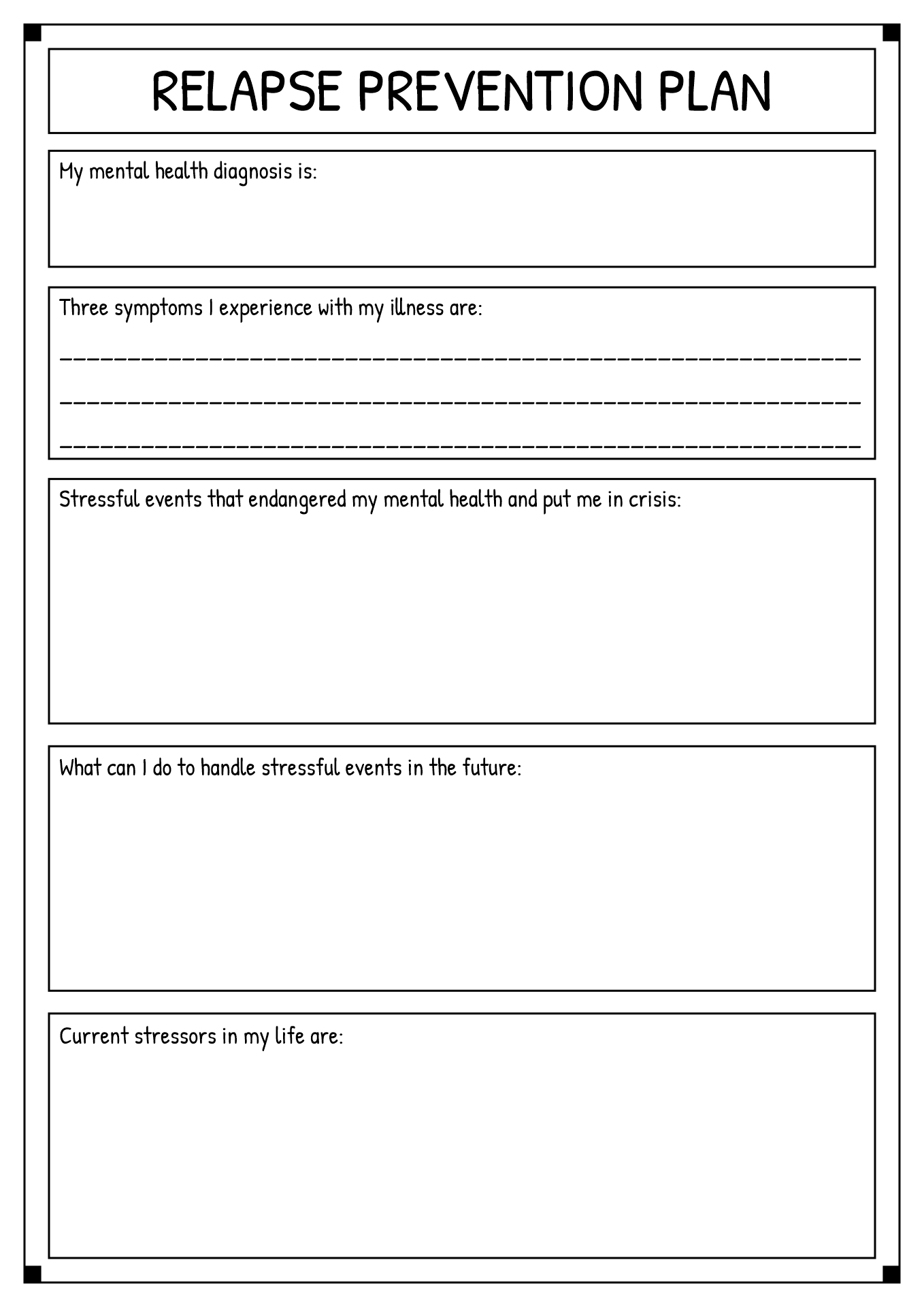 14 Drug Free Worksheets Activities - Free PDF at worksheeto.com