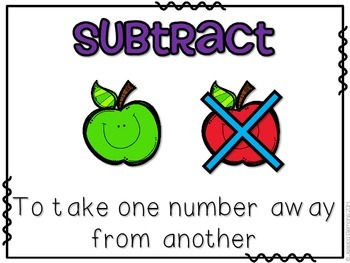 adding and subtracting charts