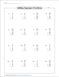 adding and subtracting fractions with like denominators worksheet