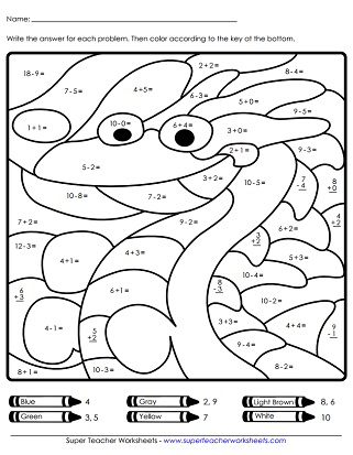 Basic Addition and Subtraction Mixed