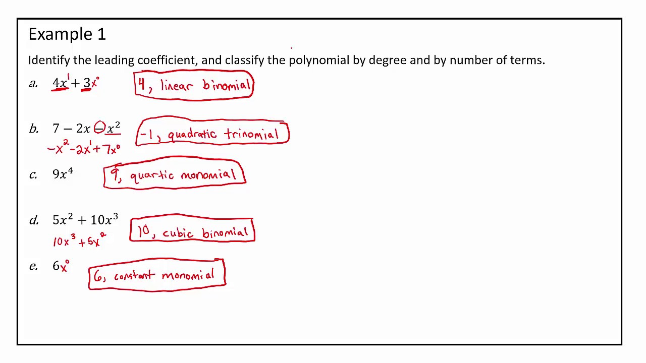 adding and subtracting polynomials worksheet answers algebra 1