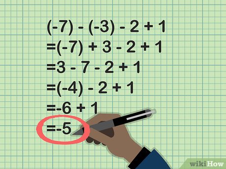 adding and subtracting positive and negative integers