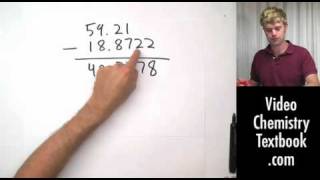 adding and subtracting sig figs with