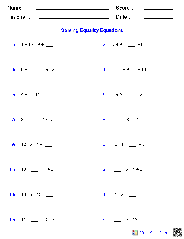 adding subtracting multiplying and dividing worksheet with answers