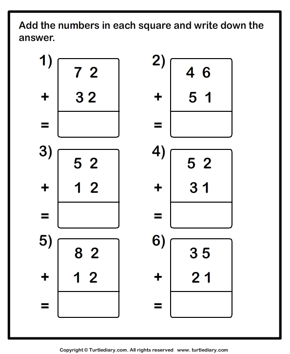 Free adding two digit numbers with regrouping worksheet, Download Free ...