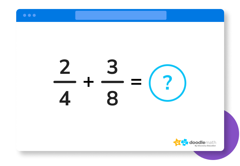 adding unlike fractions