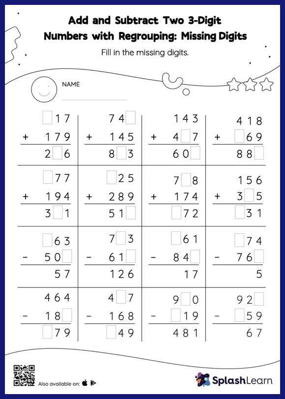 Free Printable 3rd Grade Math Worksheets for Kids Online | Page 19