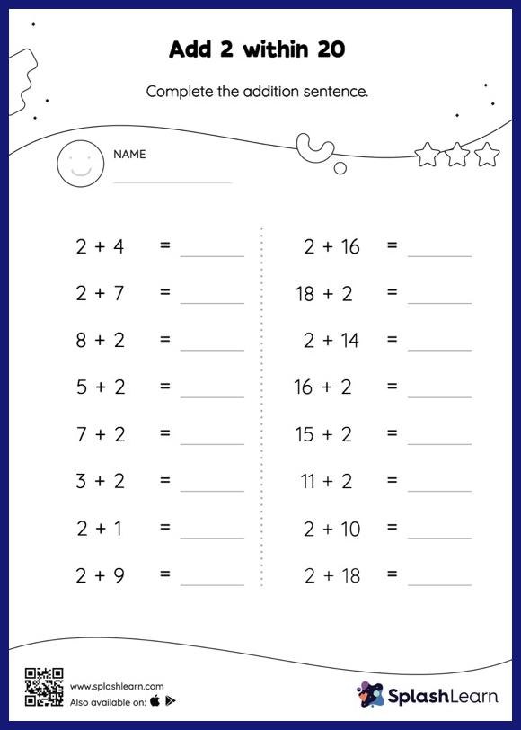 Addition Worksheets for 2nd Graders Online - SplashLearn | Page 7