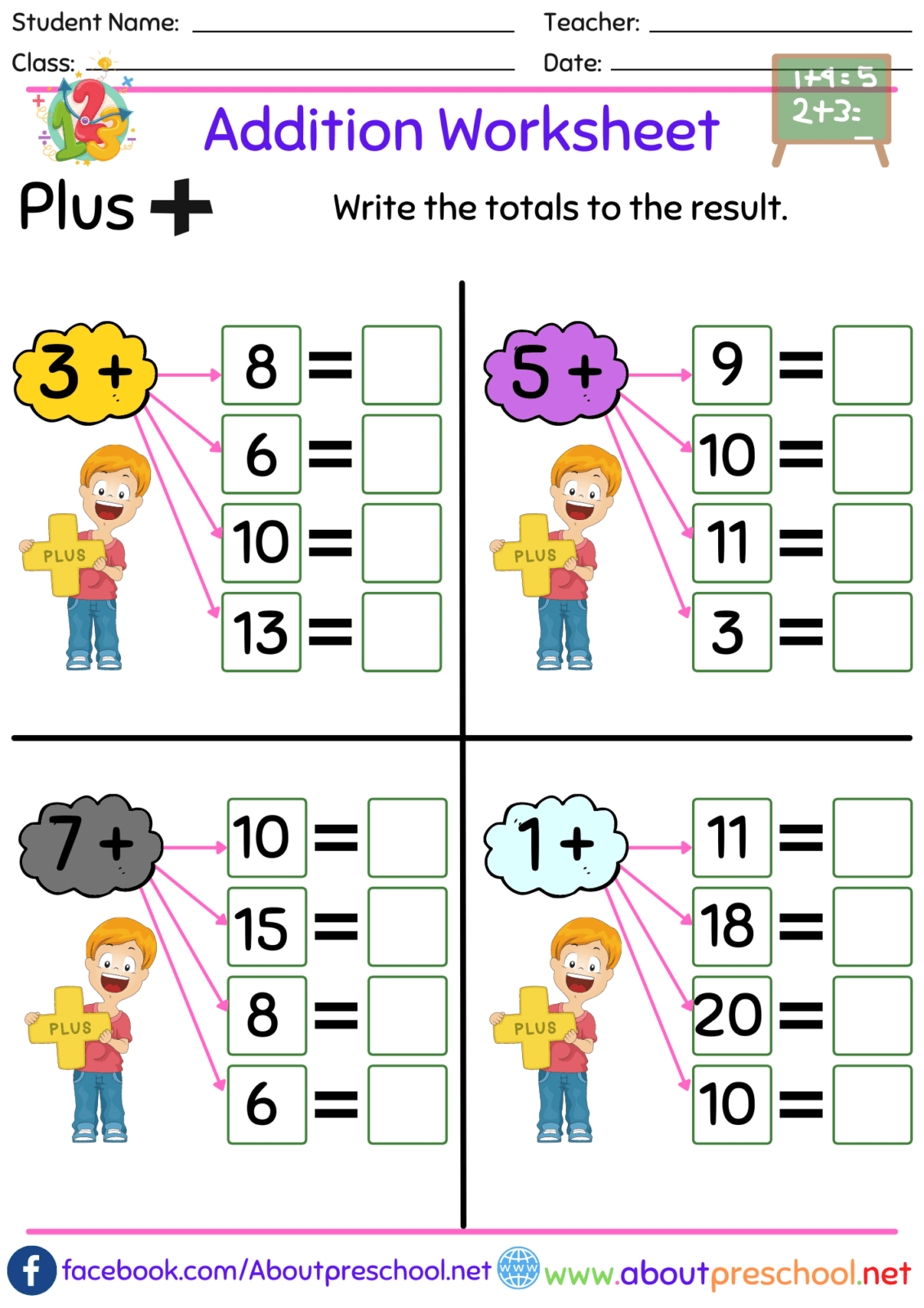 preschool addition activities Archives - About Preschool