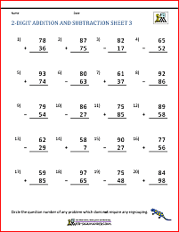 addition and subtraction with regrouping worksheet