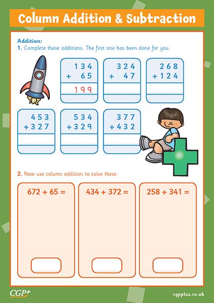 addition and subtraction worksheet ks2