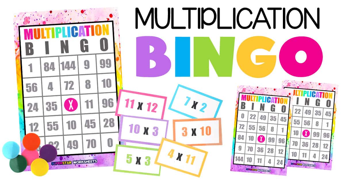 addition bingo worksheet