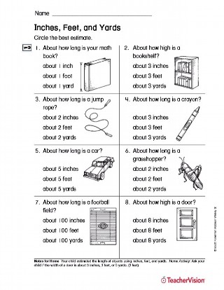 2nd Grade Estimation Worksheets
