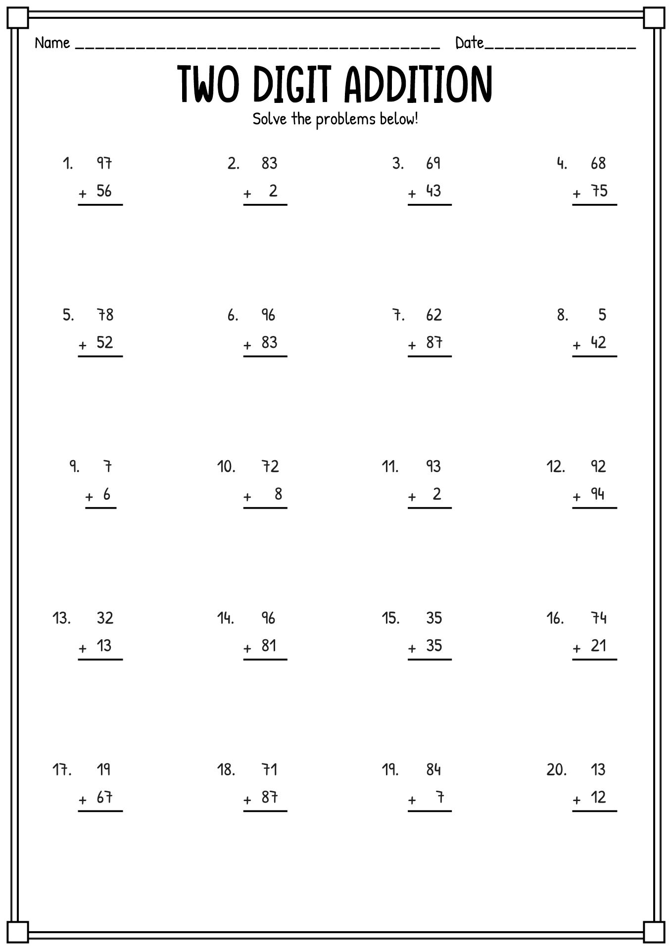 17 Reading Fluency 2nd Grade Worksheets - Free PDF at worksheeto.com
