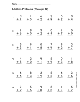 Addition Problems Printable (1st - 5th Grade) - TeacherVision