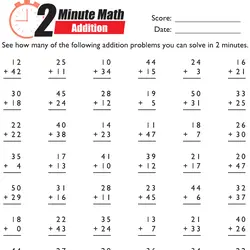 Addition Facts Worksheets & Free Printables | Education.com ...