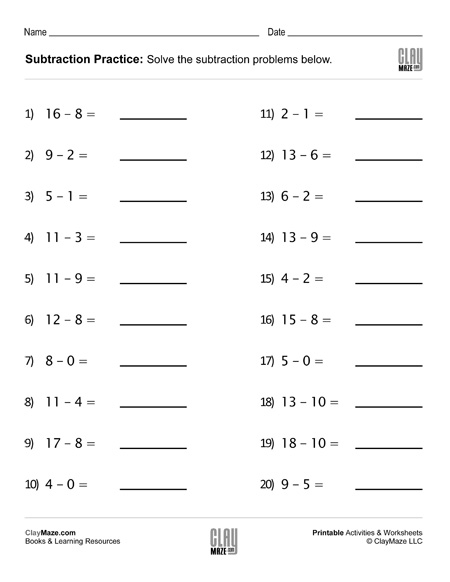Addition &  Subtraction | Page 2 | Homeschool Books, Math Workbooks ...